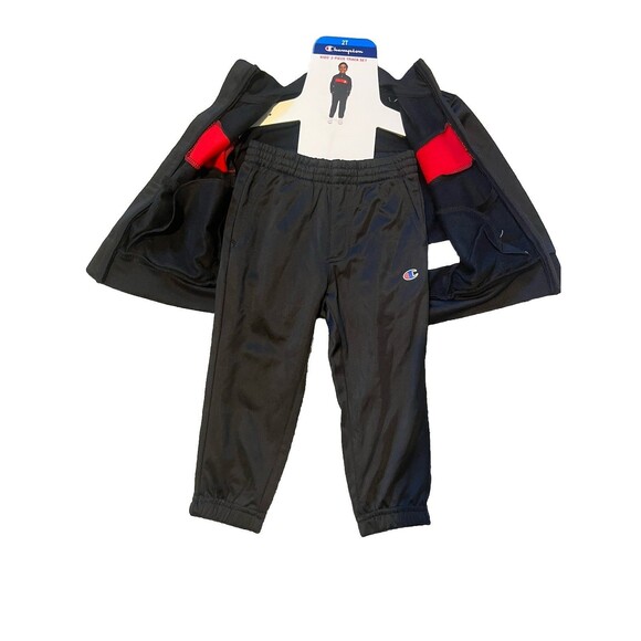 Champion Toddler Boys 2-Piece Easy Care Active Track Set Size 2T New - Picture 5 of 9